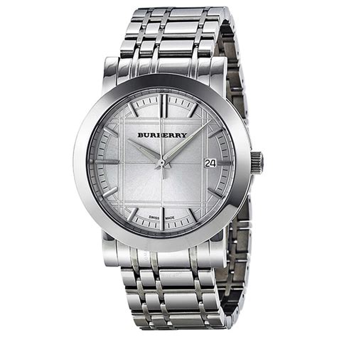 burberry mens watch bu1350|Burberry Heritage Silver Dial Stainless Steel Men's .